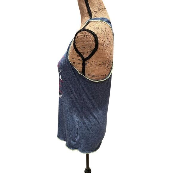 *3/$15 The North Face Women's Blue StandardSweat Today Smile Tomorrow M - Picture 3 of 5